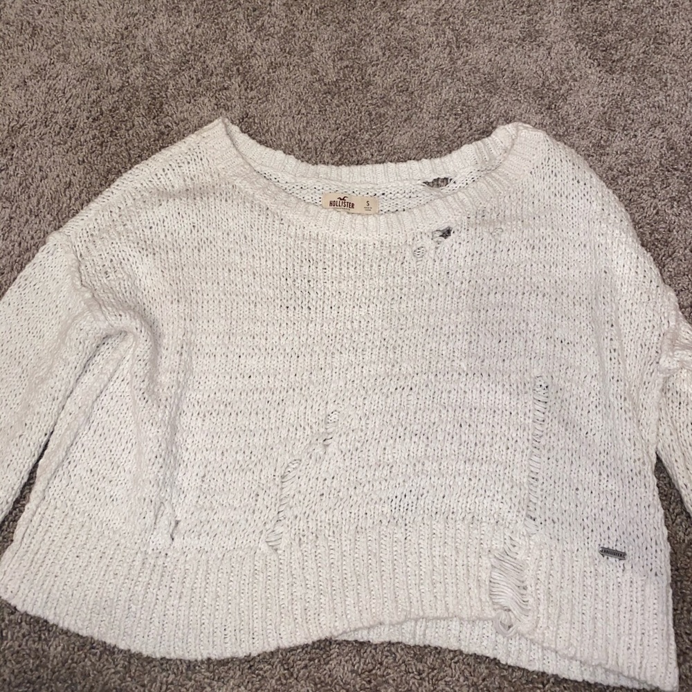Distressed Hollister sweater